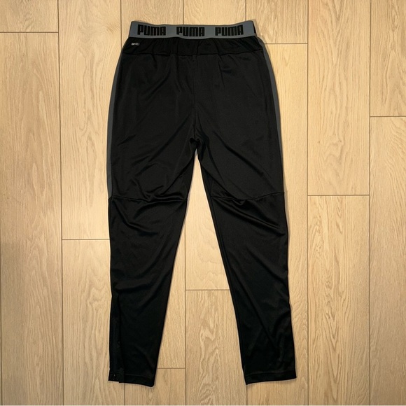 Puma Track Pants Black/Grey Men’s Size Large - Picture 3 of 4
